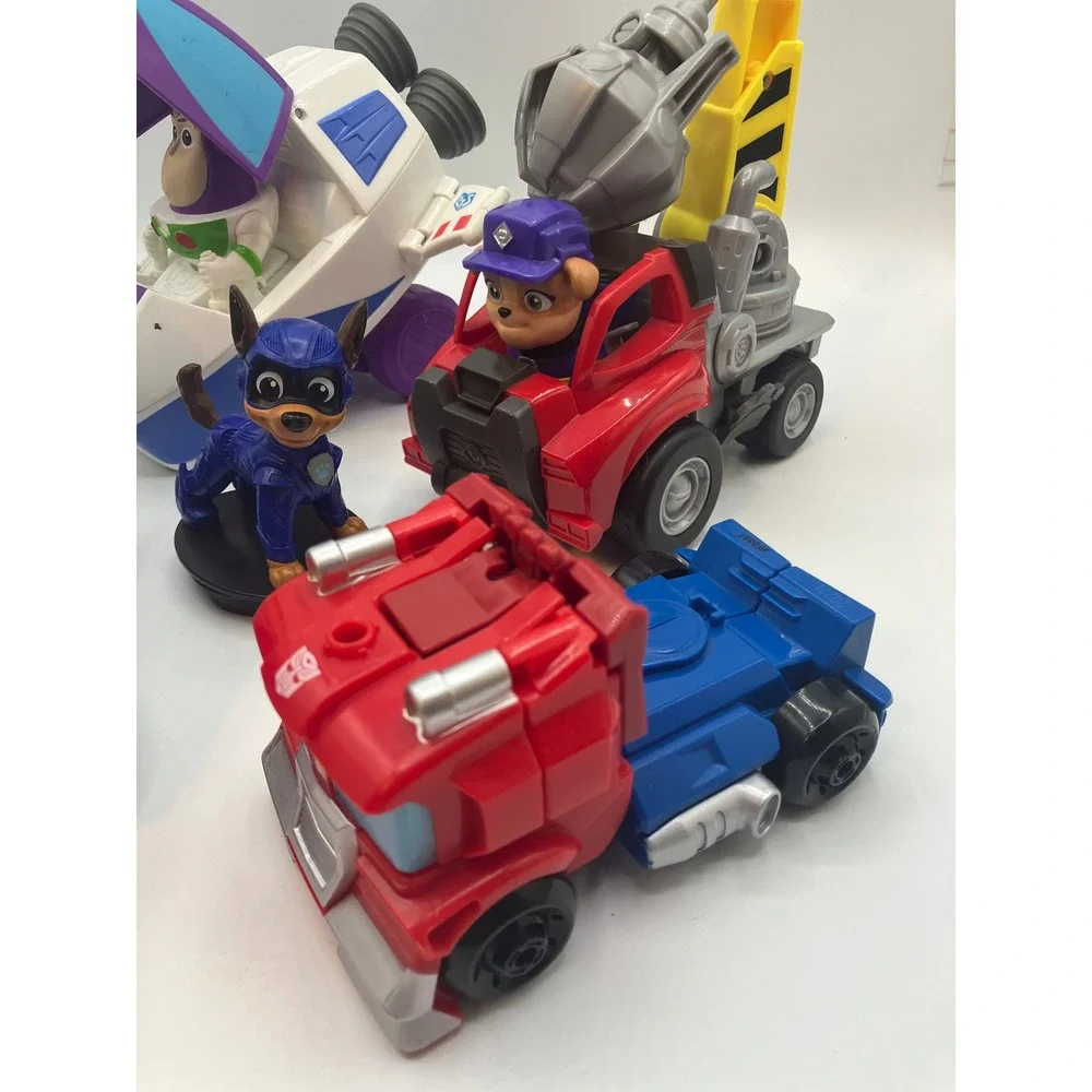 Paw Patrol and Buzz Lightyear Toy Vehicle Bundle For‎ Kids 7 Pieces